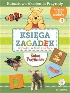 Obrazek Księga zagadek W parku, w lesie i na łące Kubuś Puchatek