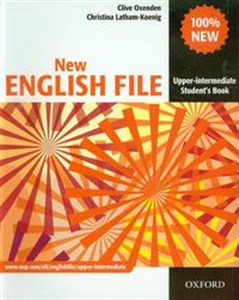 Obrazek New English File Upper intermediate Student's Book