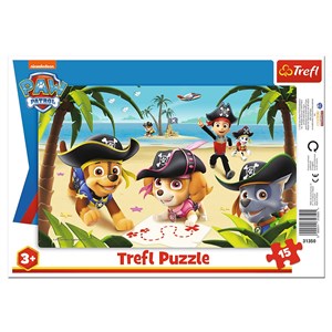 Picture of Puzzle 15 ramkowe Przyjaciele z Psiego Patrolu 31350