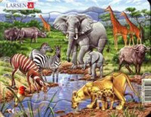 Picture of Układanka Zwierzęta egzotyczne 11 elementów