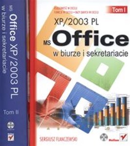 Obrazek MS Office XP/2003 PL w biurze i sekretariacie z 2 płytami CD