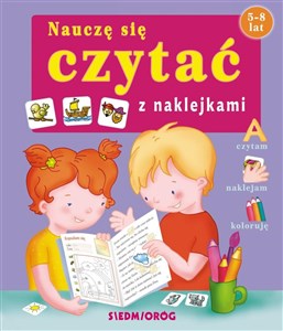 Picture of Nauczę się czytać z naklejkami