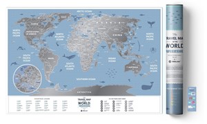 Obrazek Mapa zdrapka świat travel map weekend world