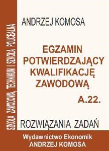 Picture of Egz. potw. kwal. zawod. A.22 Rozw. zad. EKONOMIK
