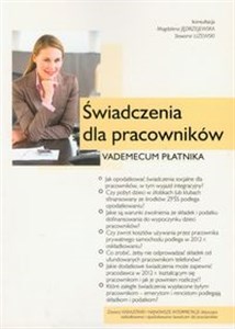 Picture of Świadczenia dla pracowników 2012 vademecum płatnika