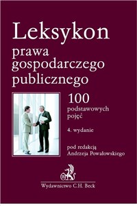Picture of Leksykon prawa gospodarczego publicznego. 100 podstawowych pojęć
