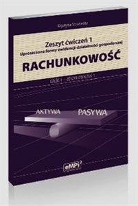 Picture of Rachunkowość Zeszyt ćwiczeń 1 Uproszczone formy ewidencji działalności gospodarczej Część 1 Technikum, Szkoła policealna