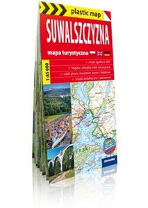 Obrazek Plastic map Suwalszczyzna  w.2015 mapa