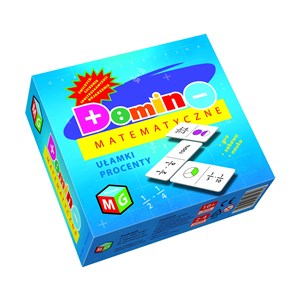 Picture of Gra Domino matematyczne ułamki