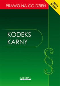 Obrazek Kodeks karny Stan na dzień 22 marca 2011 roku