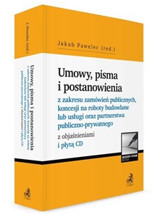 Obrazek Umowy, pisma i postanowienia z zakresu zamówień publicznych, koncesji na roboty budowlane lub usługi oraz partnerstwa publiczno-prywatnego