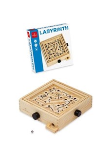 Obrazek Drewniana gra zręcznościowa Labirynt XL