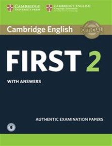 Obrazek Cambridge English First 2 Student's Book with Answers and Audio
