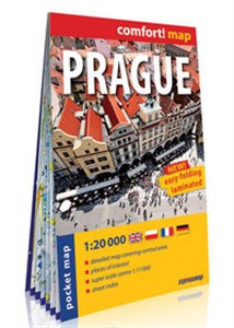 Picture of Praga (Prague) kieszonkowy laminowany plan miasta 1:20 000