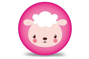 Picture of Piłka PVC 230MM - Owieczka