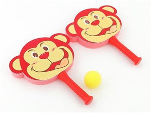 Obrazek Rakietki piankowe małpka z piłką