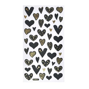 Obrazek Naklejki serduszka glamour