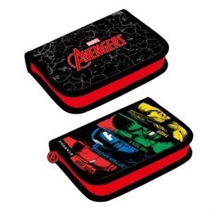 Obrazek Piórnik 1 zamek 2 klapki Avengers