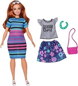 Obrazek Barbie Fashionistas z ubrankami 84