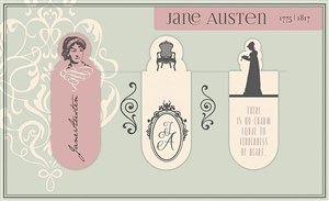 Picture of Zakładki Magnetyczne Jane Austen 3 sztuki