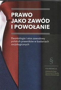 Obrazek Prawo jako zawód i powołanie