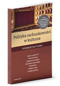 Obrazek Polityka rachunkowości w kulturze