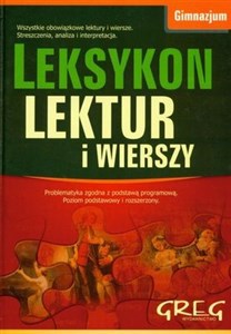 Picture of Leksykon lektur i wierszy Gimnazjum