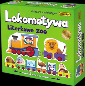 Obrazek Lokomotywa Literkowe Zoo Układanka edukacyjna