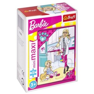 Picture of Puzzle 20 Minimaxi Wymarzony zawód Barbie 4 TREFL