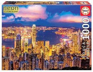 Picture of Puzzle 1000 Hongkong (fluorescencyjne) G3