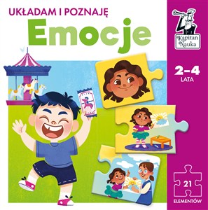 Picture of Emocje Układam i poznaję Kapitan Nauka 2-4 lata