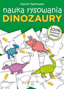 Obrazek Dinozaury. Nauka rysowania