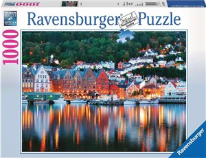 Picture of Puzzle 2D 1000 Bergen Norwegia 19715