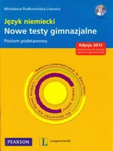 Picture of Język niemiecki Nowe testy gimnazjalne + CD Poziom podstawowy Edycja 2012