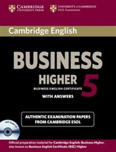 Picture of Cambridge English Business 5 Higher with answers