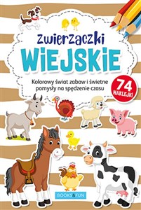 Picture of Zwierzaczki wiejskie plus naklejki