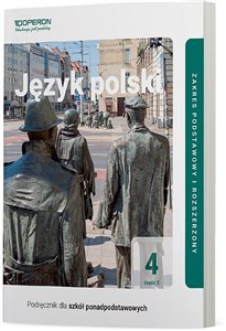 Picture of Język polski 4 Część 2 Podręcznik  Zakres podstawowy i rozszerzony Szkoła ponadpodstawowa