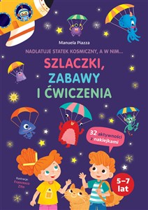 Picture of Nadlatuje statek kosmiczny, a w nim... szlaczki, zabawy i ćwiczenia