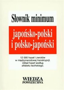 Obrazek Słownik minimum japońsko-polski polsko-japoński