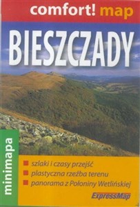 Picture of Bieszczady laminowana mapa turystyczna mini 1:200 000