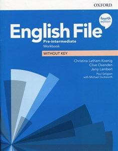Obrazek English File Pre-Intermediate Workbook without key