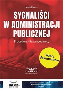 Picture of Sygnaliści w administracji publicznej Procedura dla pracodawcy