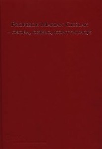 Picture of Profesor Marian Cieślak Osoba, dzieło, kontynuacje