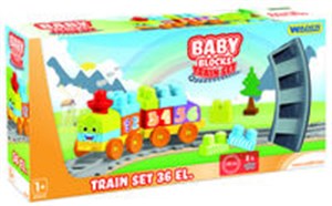 Picture of Baby Blocks Railway1.45m - Kolejka 36 el.