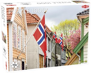 Picture of Puzzle Street in Bergen 1000