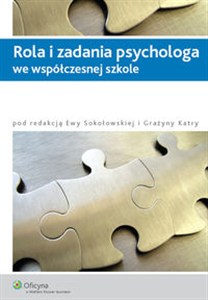 Picture of Rola i zadania psychologa we współczesnej szkole