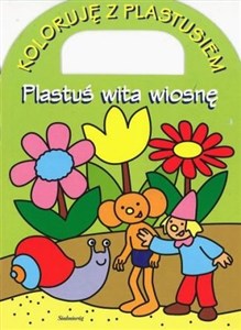 Obrazek Plastuś wita wiosnę Koloruję z Plastusiem