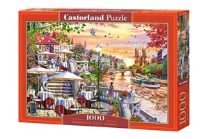 Picture of Puzzle 1000 Romantic City Sunset