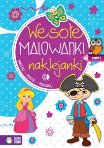 Obrazek Wesołe malowanki naklejanki Część 2