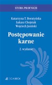 Postępowan... - Łukasz Chojniak, Katarzyna T. Boratyńska, Wojciech Jasiński -  foreign books in polish 